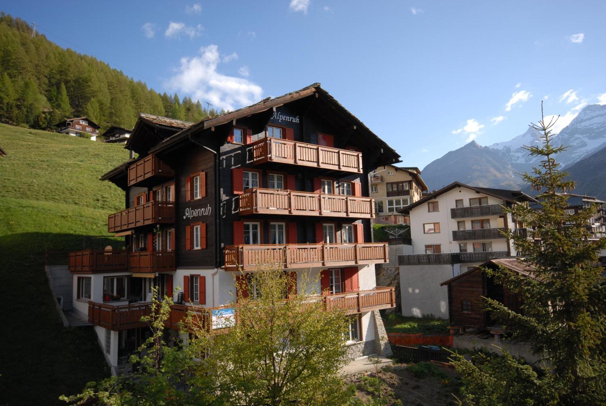 Chalet Alpenruh Saas Fee Eksteriør billede