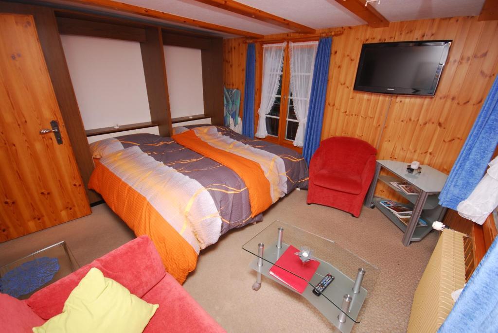 Chalet Alpenruh Saas Fee Værelse billede